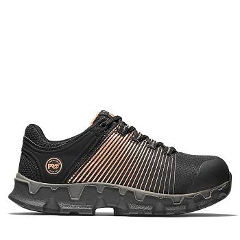 Timberland Női PRO Powertrain Sport Alloy Toe ESD Munkavédelmi Cipő Fekete